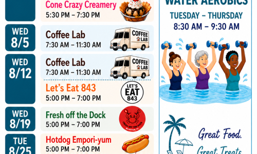 August Events Calendar Cover Image