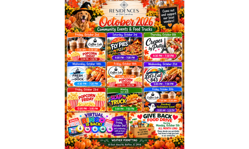 October Events Calendar Cover Image